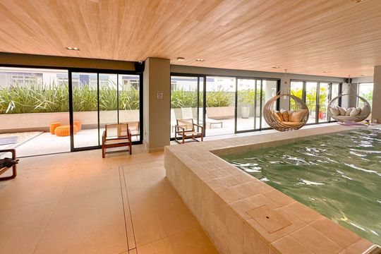Área comum - Piscina de apartamento para alugar com 3 quartos, 96m² em Campinas, São José