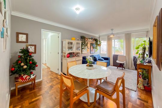 Sala de apartamento à venda com 3 quartos, 107m² em Vila Clementino, São Paulo