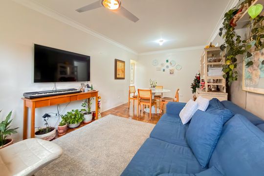 Sala de apartamento à venda com 3 quartos, 107m² em Vila Clementino, São Paulo