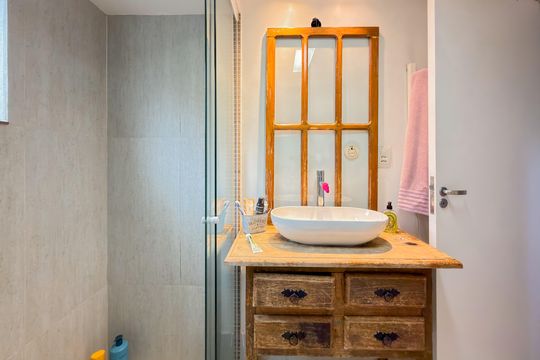 Banheiro da Suíte de apartamento à venda com 3 quartos, 107m² em Vila Clementino, São Paulo