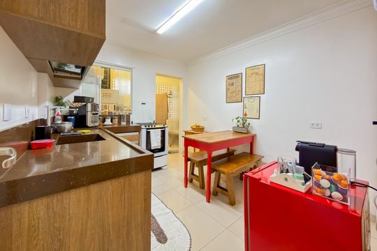 Cozinha de apartamento à venda com 3 quartos, 107m² em Vila Clementino, São Paulo