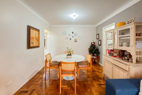 Sala de apartamento à venda com 3 quartos, 107m² em Vila Clementino, São Paulo