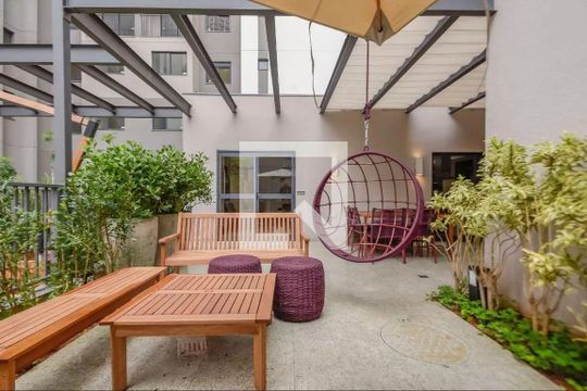 Área comum de apartamento para alugar com 2 quartos, 37m² em Bela Vista, São Paulo