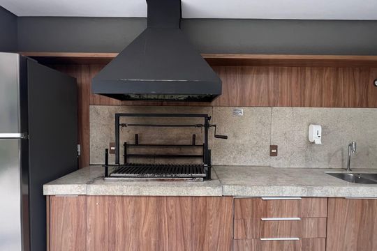 Churrasqueira de kitnet/studio à venda com 1 quarto, 41m² em Sumaré, São Paulo