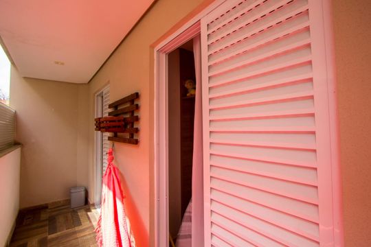 Área externa do quarto 1 e 2 de apartamento à venda com 2 quartos, 98m² em Santa Maria, Santo André