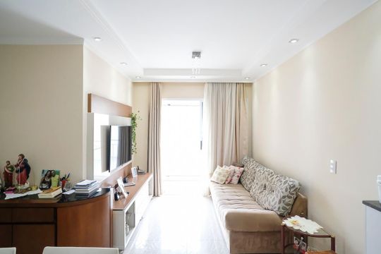 Sala de apartamento à venda com 3 quartos, 82m² em Centro, São Caetano do Sul