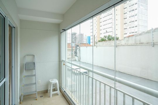 Varanda gourmet de apartamento à venda com 3 quartos, 82m² em Centro, São Caetano do Sul