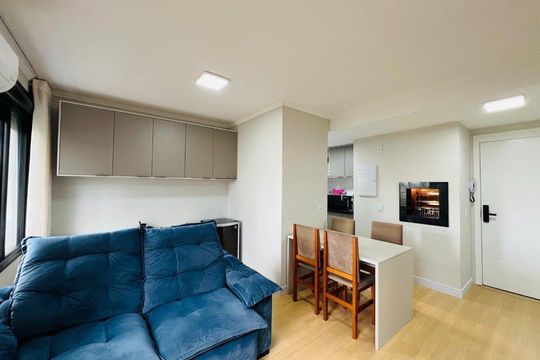 Sala de apartamento para alugar com 1 quarto, 43m² em Auxiliadora, Porto Alegre