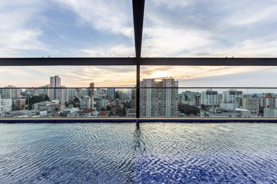 Área comum de apartamento para alugar com 1 quarto, 43m² em Auxiliadora, Porto Alegre