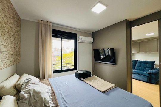 Quarto de apartamento para alugar com 1 quarto, 43m² em Auxiliadora, Porto Alegre