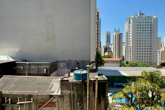 Sacada do quarto de apartamento à venda com 2 quartos, 95m² em Jardim Paulista, São Paulo