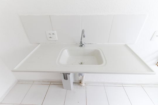 Cozinha de apartamento à venda com 2 quartos, 42m² em Colônia (zona Leste), São Paulo