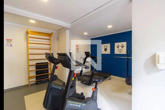 Área comum - Academia de apartamento à venda com 1 quarto, 37m² em Ferreira, São Paulo