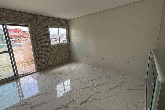 Cozinha de apartamento para alugar com 2 quartos, 78m² em Jardim Guarará, Santo André