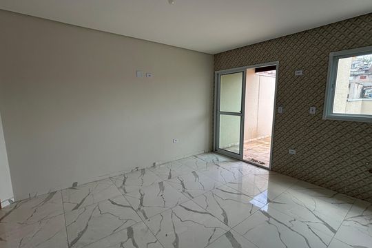 Cozinha de apartamento para alugar com 2 quartos, 78m² em Jardim Guarará, Santo André