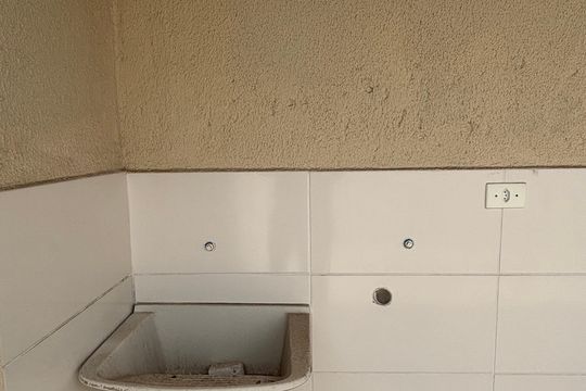 Área de Serviço de apartamento para alugar com 2 quartos, 78m² em Jardim Guarará, Santo André