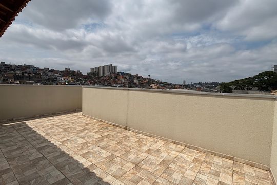 Varanda da Cozinha de apartamento para alugar com 2 quartos, 78m² em Jardim Guarará, Santo André
