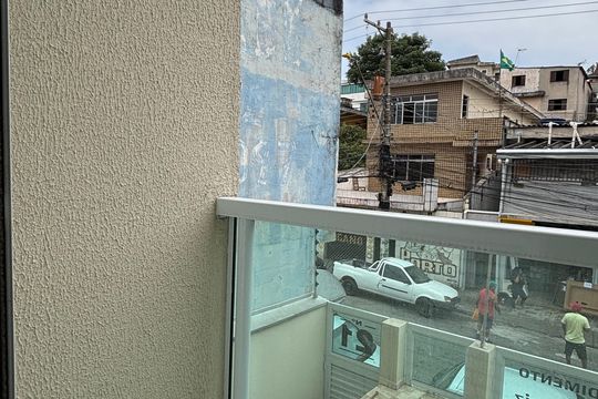 Varanda da Suíte de apartamento para alugar com 2 quartos, 52m² em Jardim Guarará, Santo André