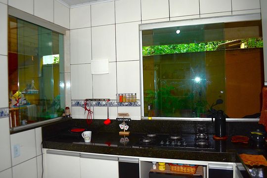 Cozinha de casa à venda com 5 quartos, 200m² em Dom Silvério, Belo Horizonte