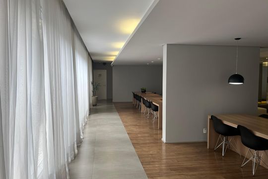 Área comum de kitnet/studio para alugar com 1 quarto, 48m² em Perdizes, São Paulo