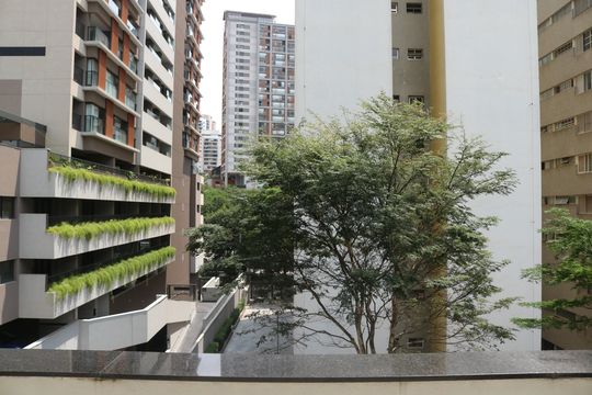 Varanda de kitnet/studio para alugar com 1 quarto, 48m² em Perdizes, São Paulo