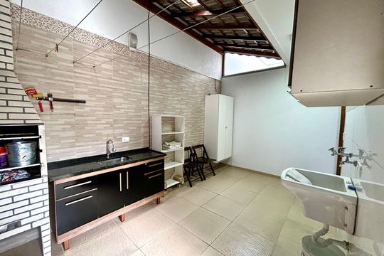 Área comum - Churrasqueira de casa para alugar com 3 quartos, 153m² em Jardim Paraventi, Guarulhos