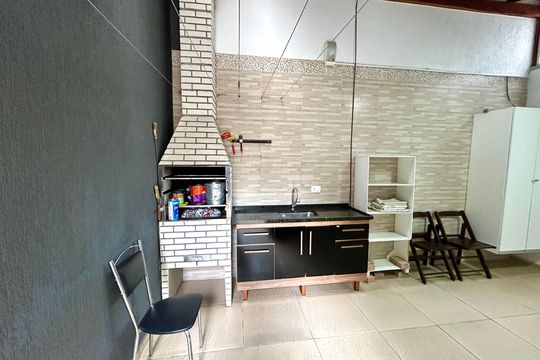 Área comum - Churrasqueira de casa para alugar com 3 quartos, 153m² em Jardim Paraventi, Guarulhos