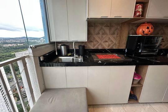 Área de Serviço de apartamento à venda com 1 quarto, 50m² em Alphaville Empresarial, Barueri