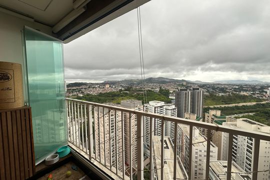 Varanda de apartamento à venda com 1 quarto, 50m² em Alphaville Empresarial, Barueri