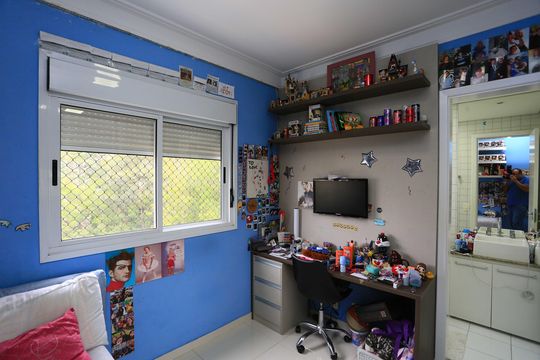 suíte 2 de apartamento à venda com 3 quartos, 170m² em Vila Andrade, São Paulo