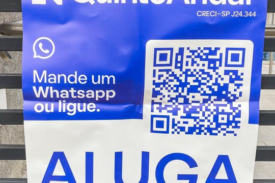 Placa de apartamento para alugar com 2 quartos, 44m² em Vila Ré, São Paulo