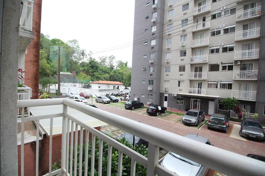 Varanda de apartamento à venda com 2 quartos, 48m² em Jacarepaguá, Rio de Janeiro