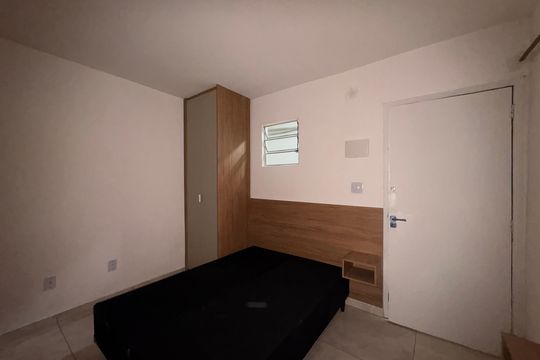 Sala/ quarto de kitnet/studio para alugar com 1 quarto, 22m² em Parque das Nações, Santo André