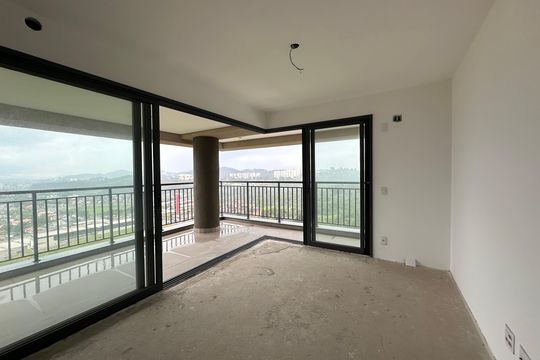 Sala de apartamento à venda com 3 quartos, 120m² em Centro Comercial Jubran, Barueri
