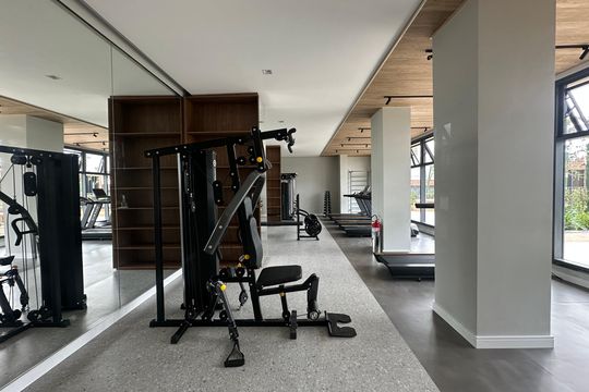 Área comum - Academia de apartamento à venda com 3 quartos, 120m² em Centro Comercial Jubran, Barueri