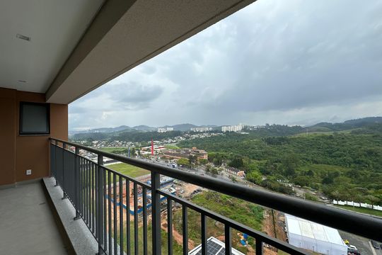 Varanda de apartamento à venda com 3 quartos, 120m² em Centro Comercial Jubran, Barueri