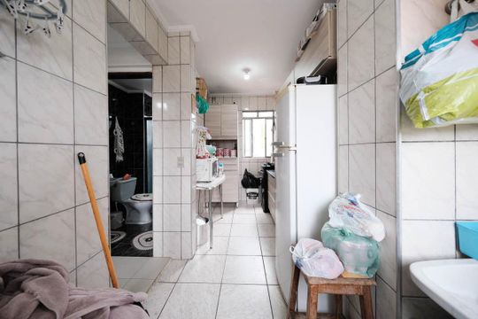 Cozinha de apartamento à venda com 2 quartos, 43m² em Vila Silvia, São Paulo
