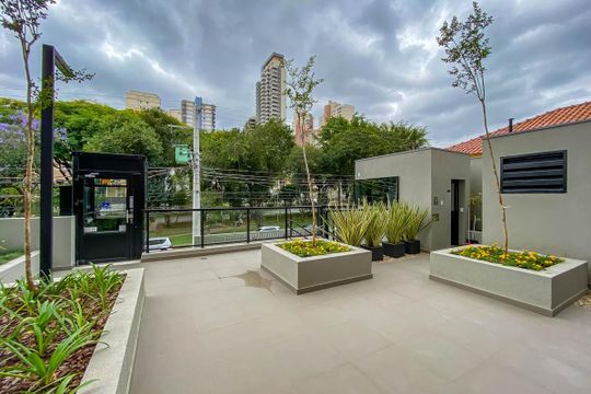 Área comum de apartamento à venda com 1 quarto, 42m² em Campestre, Santo André
