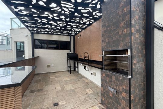 Área comum - Churrasqueira de apartamento para alugar com 3 quartos, 145m² em Vila da Saúde, São Paulo