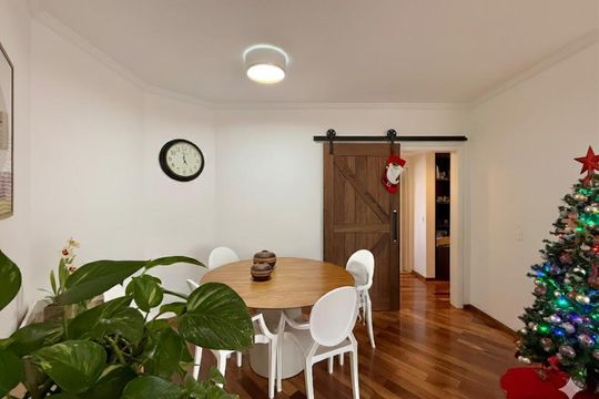 Sala de apartamento à venda com 3 quartos, 115m² em Brooklin, São Paulo