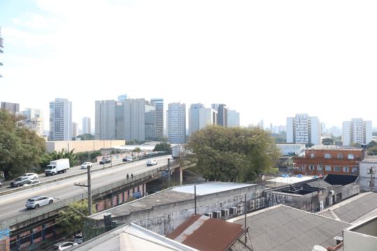 Vista do Studio de kitnet/studio para alugar com 1 quarto, 25m² em Barra Funda, São Paulo