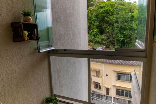 Suíte de apartamento à venda com 2 quartos, 96m² em Santa Rosa, Niterói