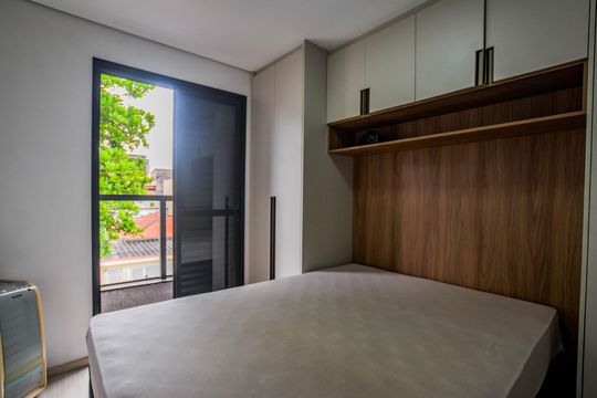 Quarto Suíte de apartamento à venda com 2 quartos, 106m² em Vila Curuçá, Santo André