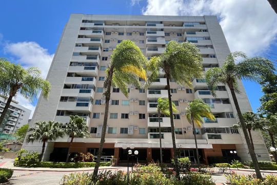 Fachada do bloco de apartamento à venda com 2 quartos, 66m² em Recreio dos Bandeirantes, Rio de Janeiro
