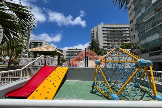Área comum - Playground de apartamento à venda com 2 quartos, 66m² em Recreio dos Bandeirantes, Rio de Janeiro