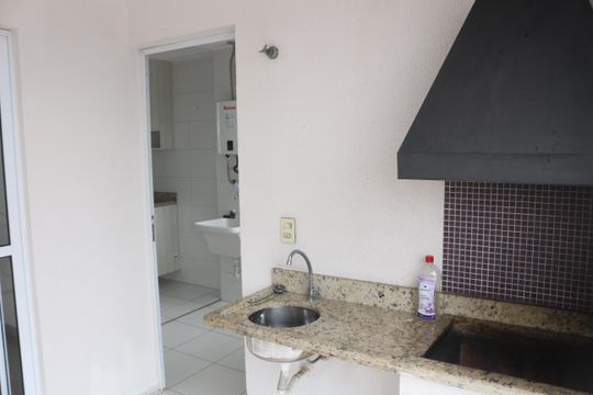 Varanda de apartamento para alugar com 2 quartos, 65m² em Fundação, São Caetano do Sul