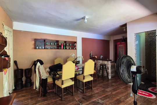 Varanda gourmet  de casa de condomínio para alugar com 3 quartos, 400m² em Vargem Grande, Rio de Janeiro