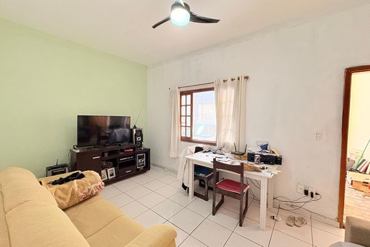 Sala de casa para alugar com 2 quartos, 100m² em Loteamento Serra dos Cristais, Várzea Paulista