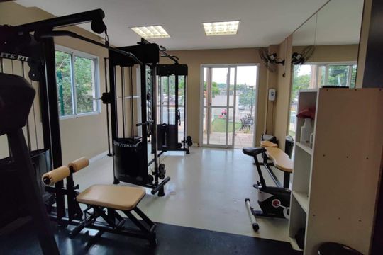 Área comum - Academia de apartamento à venda com 2 quartos, 79m² em Jardim Samambaia, Campinas
