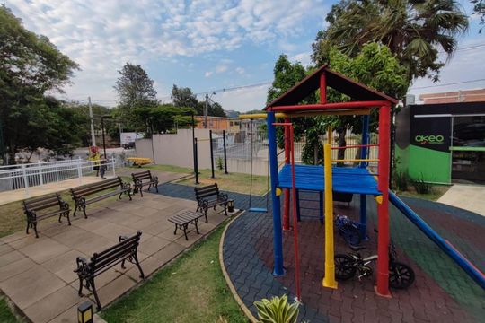 Área comum - Playground de apartamento à venda com 2 quartos, 79m² em Jardim Samambaia, Campinas